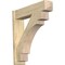 Ekena Millwork Merced Craftsman Rough Sawn Outlooker, Douglas Fir, 8"W x 36"D x 36"H OUT08X36X36MRC04RDF - alternate 1